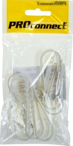 Дюбель-хомут Proconnect 19-25 мм (уп.10 шт.) белый [07-4503-2-9]