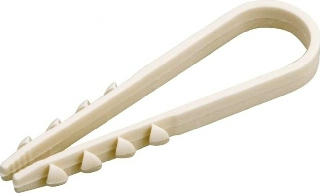 Дюбель-хомут Proconnect 19-25 мм (уп.100 шт.) белый [07-4503-2]