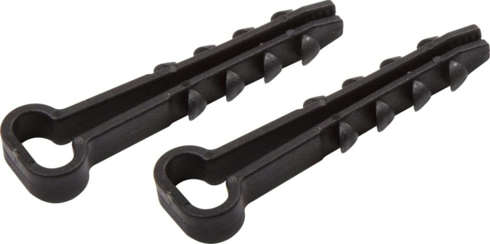 Дюбель-хомут Proconnect 5-10 мм (уп.10 шт.), черный, прямоугольный [07-4621-9]