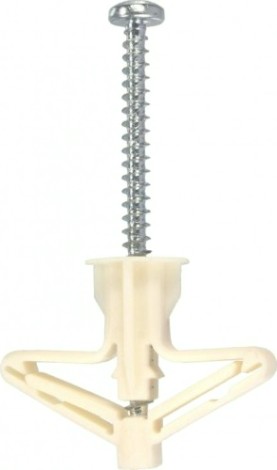 Дюбель SORMAT OLA типа "бабочка" с саморезом 9640075201 [9640075201]