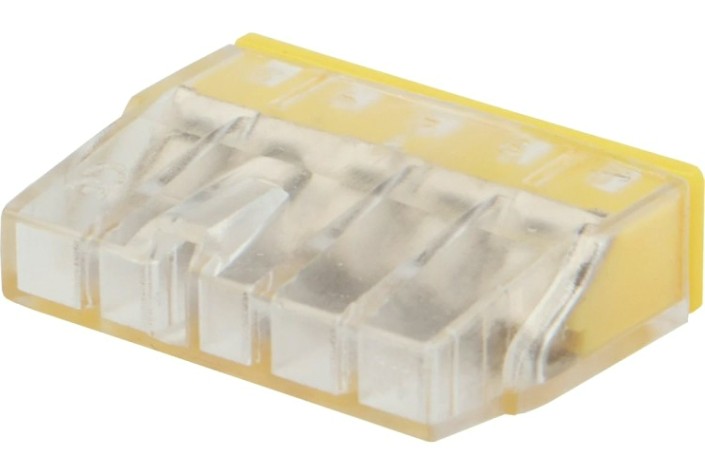 Экспресс-клема REXANT СМК 2273-205 5-проводная 0.5-2.5 мм², 20шт/уп [07-3214-20]