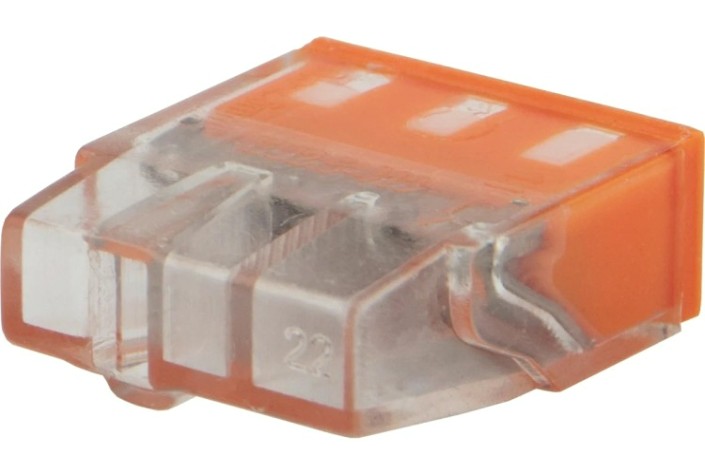 Экспресс-клема REXANT СМК 2273-243 с пастой 3-проводная 0.5-2.5 мм² 20шт/уп [07-3217-20]