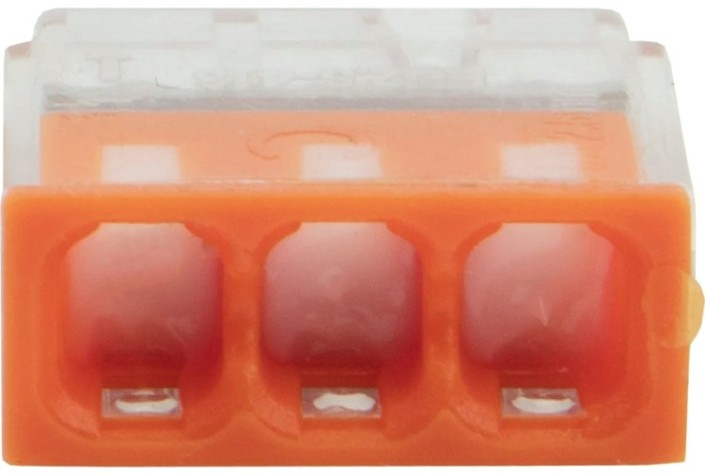 Экспресс-клема REXANT СМК 2273-243 с пастой 3-проводная 0.5-2.5 мм² 5шт/уп [07-3217-5]