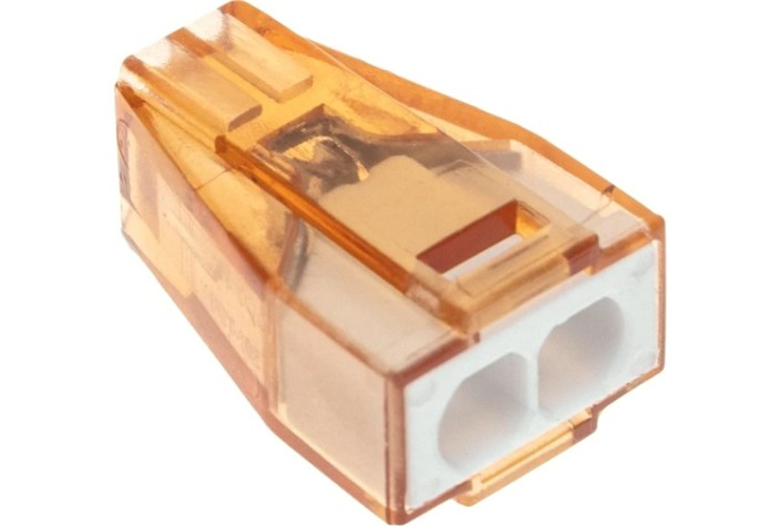 Экспресс-клемма REXANT СМК 773-602 с пастой, 2-проводная 0,75-4 мм² (50шт/уп) [07-5274]