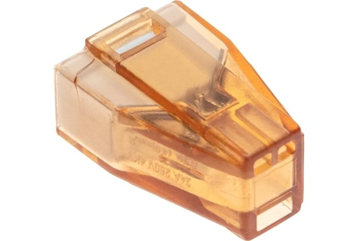 Экспресс-клемма REXANT СМК 773-602 с пастой, 2-проводная 0,75-4 мм² (50шт/уп) [07-5274]