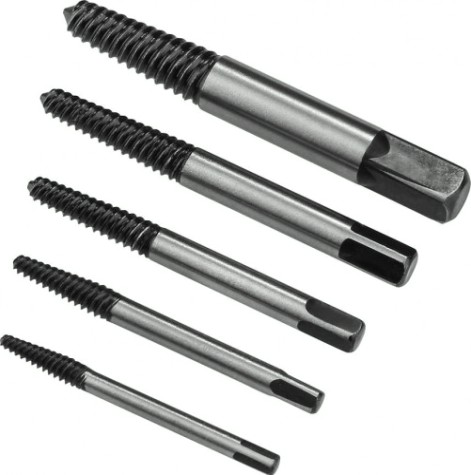 Экстрактор шпилек DEKO DH05 набор 4-6мм,6-8мм,8-11мм,11-14мм,14-18мм, 5 ед [065-0542]