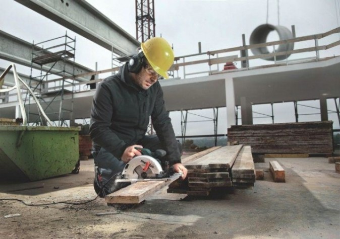 Электрическая дисковая пила METABO KS 55 FS [600955000] картонная упаковка