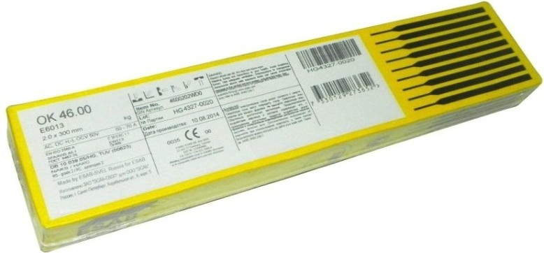 Электроды ESAB OK 46.00 2 х300мм 4600202WZ0 [4600202WZ0]