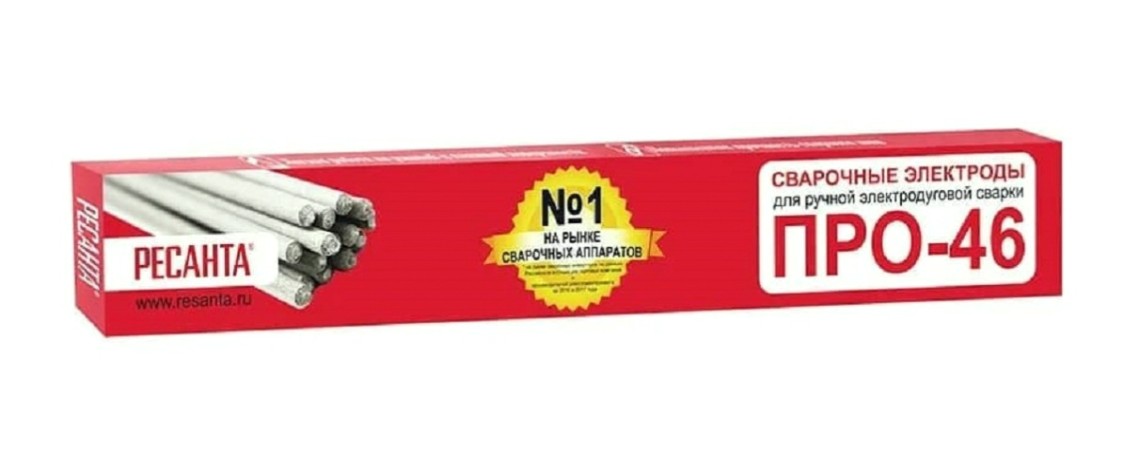 Электроды Ресанта ПРО-46 (1 кг; 3 мм) [71/6/36]