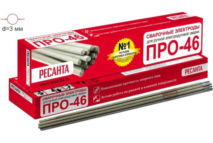 Электроды Ресанта ПРО-46 D4мм [71/6/39]