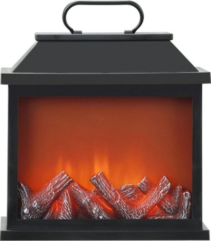 Электрокамин Neon-Night Авангард с эффектом живого огня 30х13х30 см [511-004]