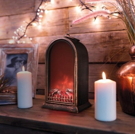 Электрокамин Neon-Night Фьюжн с эффектом живого огня 14,7x11,7x25 см [511-038]