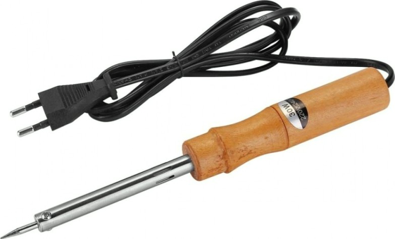 Электропаяльник DEKO SI01 с деревянной ручкой [065-0558]