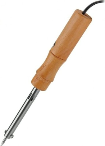 Электропаяльник DEKO SI02 с деревянной ручкой [065-0559]