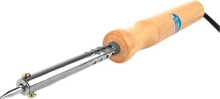 Электропаяльник СОЮЗ ПС2005-40 деревянная ручка