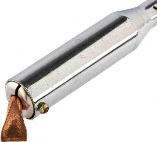 Электропаяльник Sparta 100 Вт, 220 В с ручкой из дерева [913104]