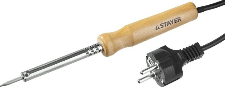 Электропаяльник STAYER "MAXTerm" 25 Вт 55310-25 [55310-25]