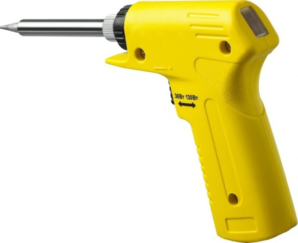 Электропаяльник STAYER PROTerm с пистолетной рукояткой [55308-130]