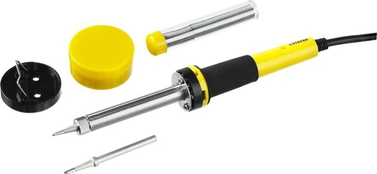 Электропаяльник в наборе STAYER 55312-40-H5 40 Вт