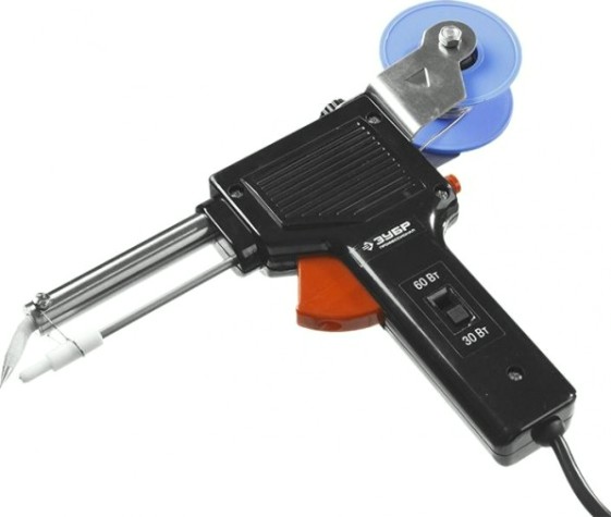 Электропаяльник ЗУБР ПРОФИ 30 / 60 Вт 55304-60 [55304-60]