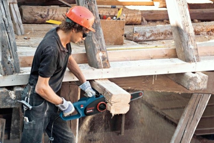 Электропила цепная BOSCH GKE 40 BCE [0601597703]