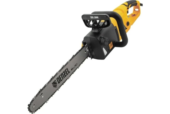 Электропила цепная Denzel EDS-2000 продольная [95618]