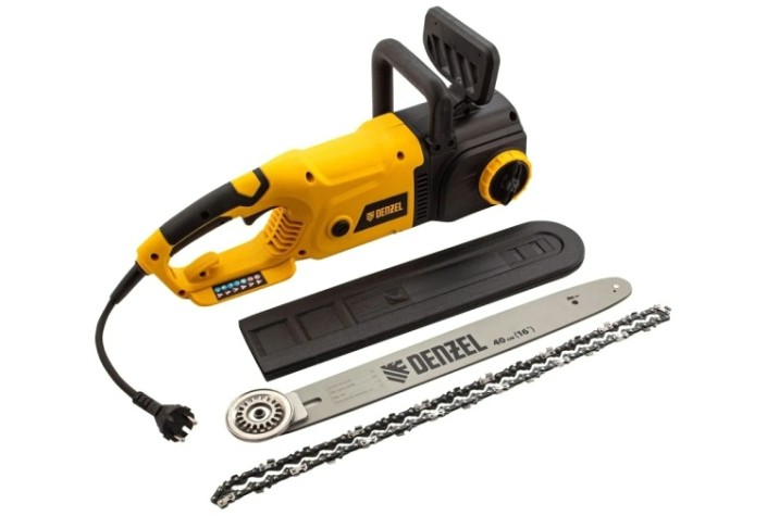 Электропила цепная Denzel EDS-2000 продольная [95618]
