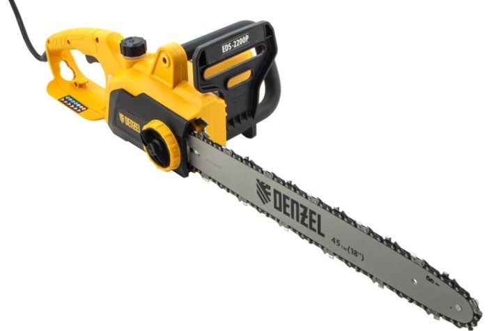 Электропила цепная Denzel EDS-2200P поперечная [95617]