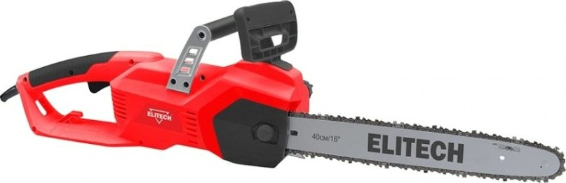 Электропила цепная ELITECH ЭП 2200/16 продольное расположение двигателя [181840]