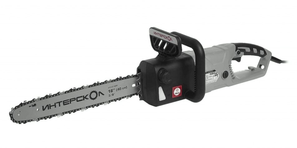 Электропила цепная ИНТЕРСКОЛ ПЦ-16/2000ТН продольное расположение двигателя [500.1.1.00]