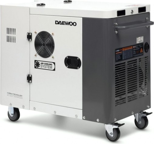 Электростанция дизельная с воздушным охлаждением DAEWOO DDAE 11000DSE-3 в кожухе