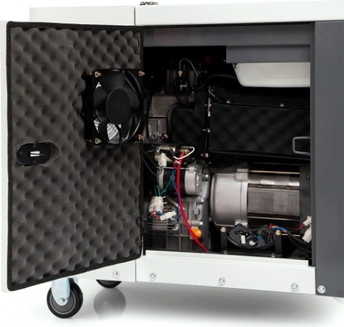 Электростанция дизельная с воздушным охлаждением DAEWOO DDAE 11000DSE-3 в кожухе