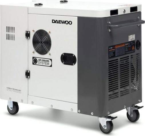 Электростанция дизельная с воздушным охлаждением DAEWOO DDAE 11000SE в кожухе