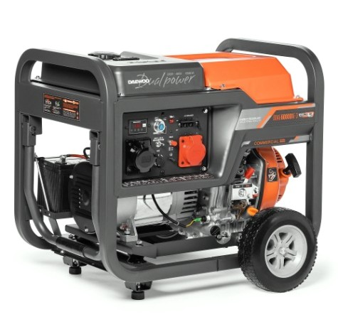 Электростанция дизельная с воздушным охлаждением DAEWOO DDAE 6000DXE-3 открытая [DDAE 6000DXE-3 (2024)]