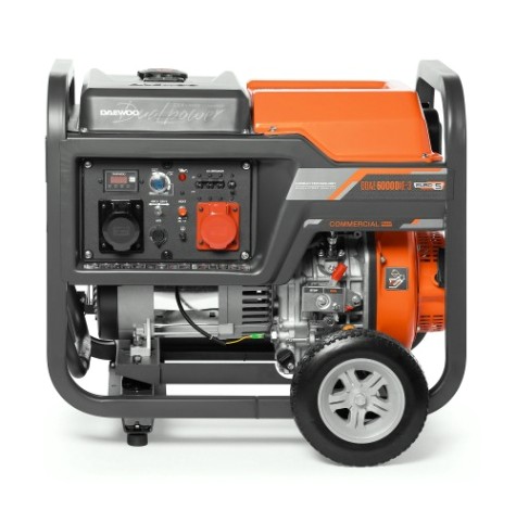 Электростанция дизельная с воздушным охлаждением DAEWOO DDAE 6000DXE-3 открытая [DDAE 6000DXE-3 (2024)]