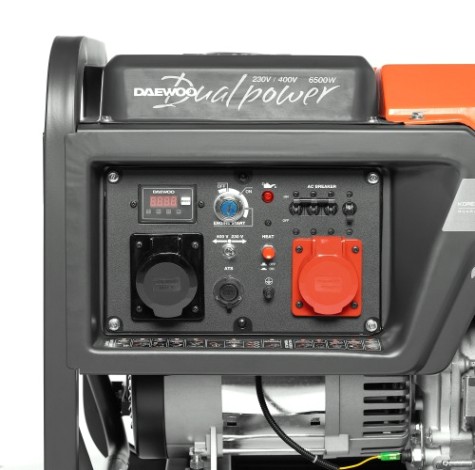 Электростанция дизельная с воздушным охлаждением DAEWOO DDAE 6000DXE-3 открытая [DDAE 6000DXE-3 (2024)]