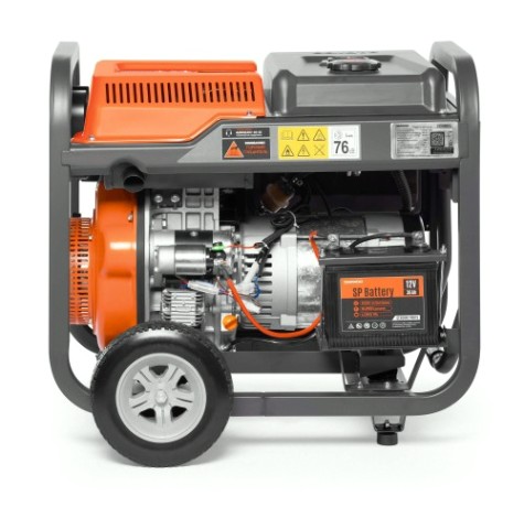 Электростанция дизельная с воздушным охлаждением DAEWOO DDAE 6000XE открытая [DDAE 6000XE (2024)]