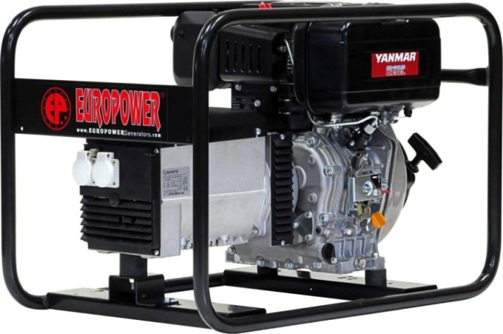 Электростанция дизельная с воздушным охлаждением EUROPOWER EP 6000 D [953010600]