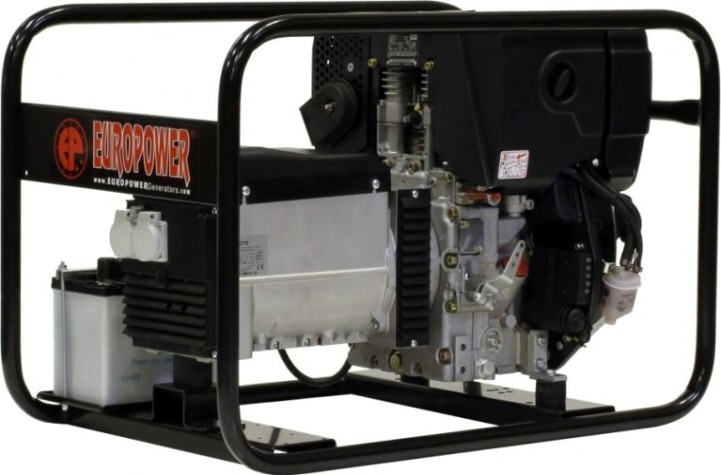 Электростанция дизельная с воздушным охлаждением EUROPOWER EP 6000 DE [953010601]