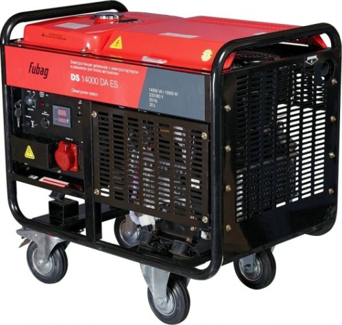 Электростанция дизельная с воздушным охлаждением FUBAG DS 14000 DA ES с возможностью авт, открытая [838214]