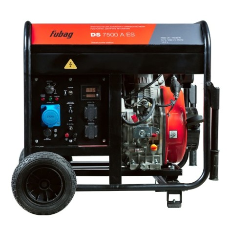 Электростанция дизельная с воздушным охлаждением FUBAG DS 7500 A ES с возможностью авт, открытая [646234]