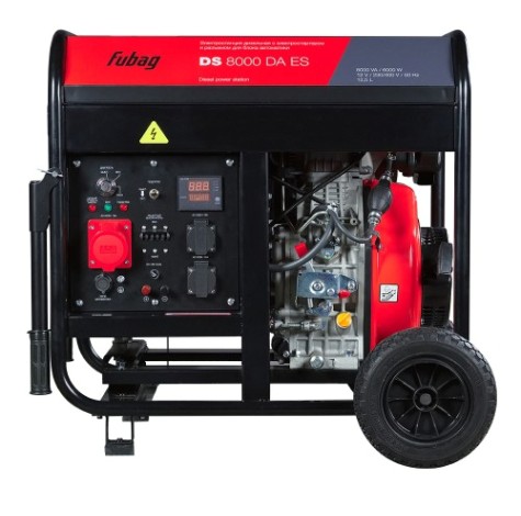 Электростанция дизельная с воздушным охлаждением FUBAG DS 8000 DA ES с возможностью авт, открытая [646236]
