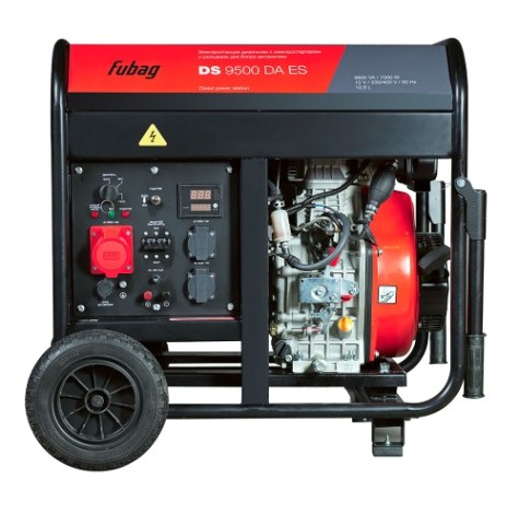 Электростанция дизельная с воздушным охлаждением FUBAG DS 9500 DA ES с возможностью авт, открытая [646239]