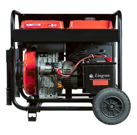 Электростанция дизельная с воздушным охлаждением FUBAG DS 9500 DA ES с возможностью авт, открытая [646239]