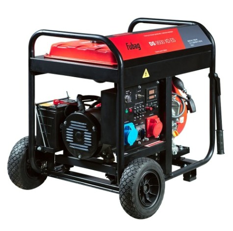 Электростанция дизельная с воздушным охлаждением FUBAG DS 9500 XD ES открытая [646240]