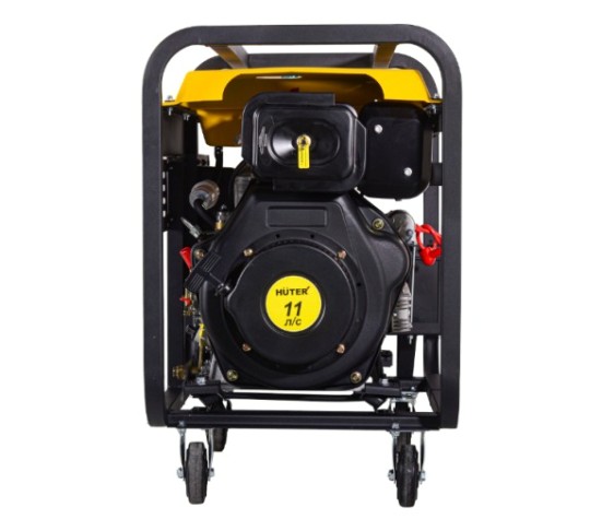 Электростанция дизельная с воздушным охлаждением HUTER LDG 7000LXА открытая [64/2/8]