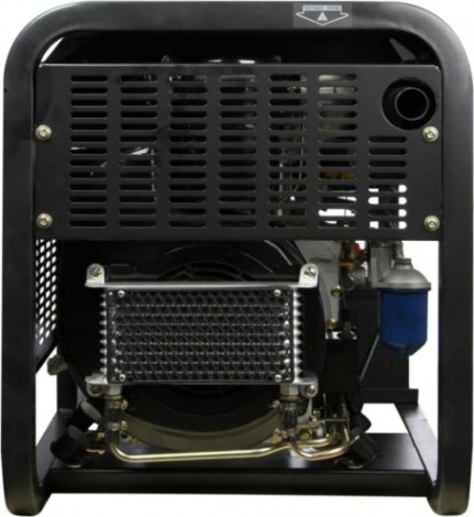 Электростанция дизельная с воздушным охлаждением HYUNDAI DHY 12000LE-3 открытая