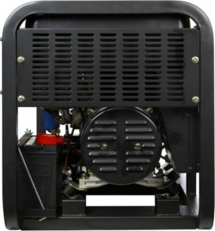 Электростанция дизельная с воздушным охлаждением HYUNDAI DHY 12000LE открытая