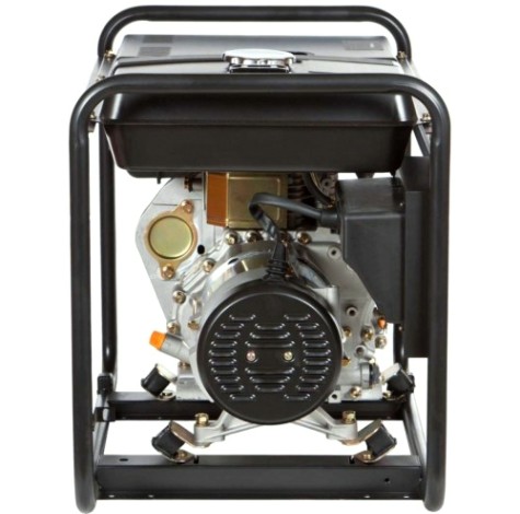 Электростанция дизельная с воздушным охлаждением HYUNDAI DHY 5000L открытая [DHY 5000L]