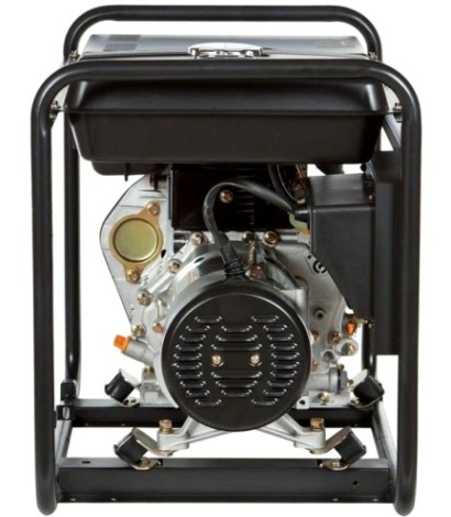 Электростанция дизельная с воздушным охлаждением HYUNDAI DHY 6500L открытая [DHY 6500L]